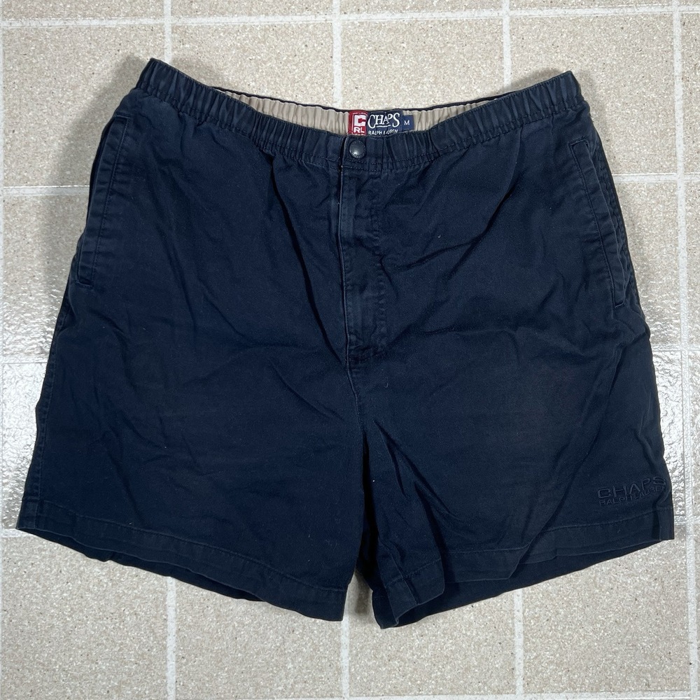 Vintage Chaps Ralph Lauren Navy‎ Blue Shorts Size Medium